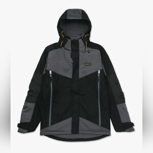 Caterpillar Men's Black and Gray Performance Jacket XL